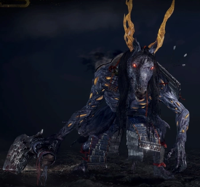 Nioh 3 Mezuki boss fight - formidable boss