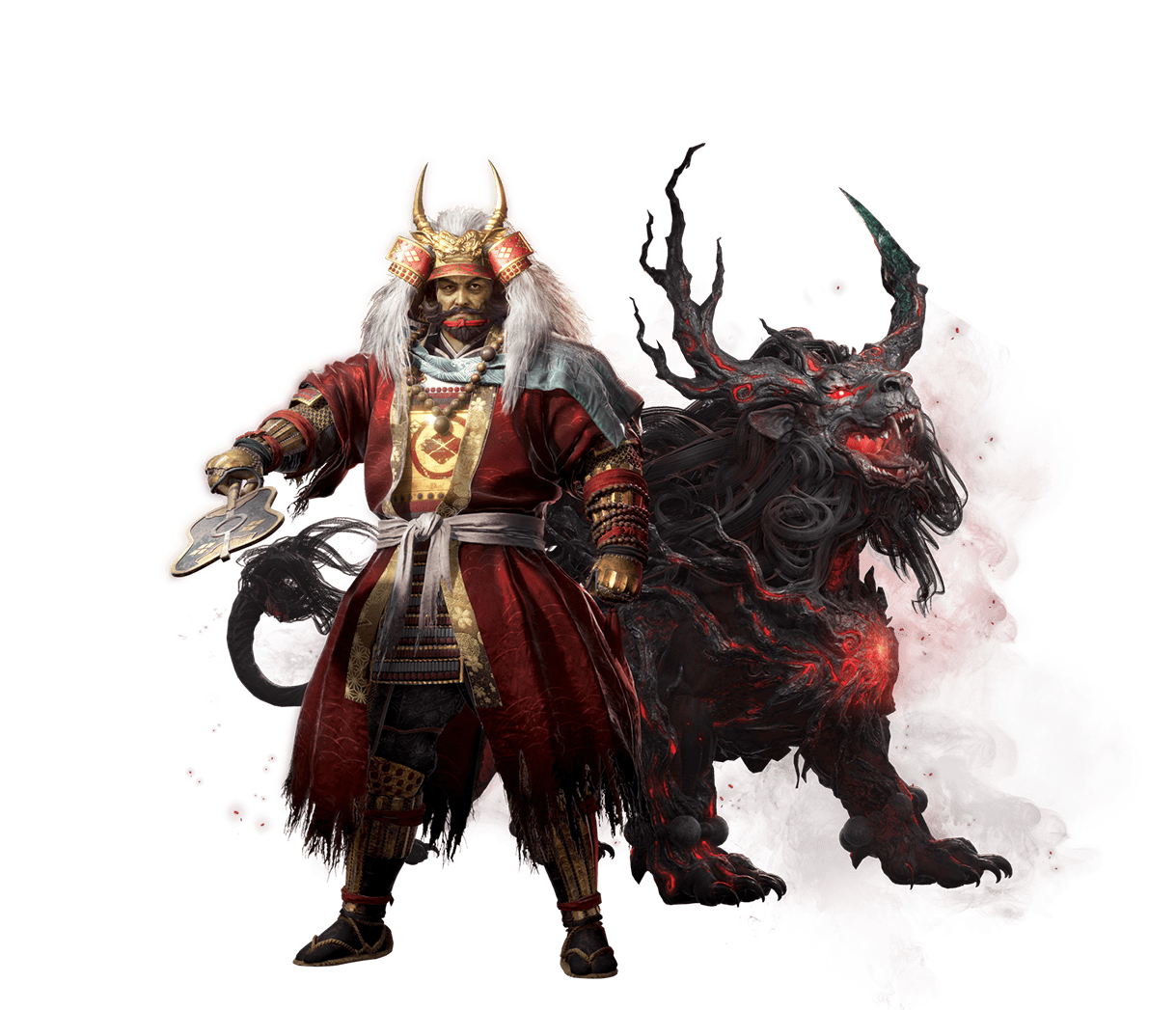 Nioh 3 Takeda Shingen boss fight - main boss